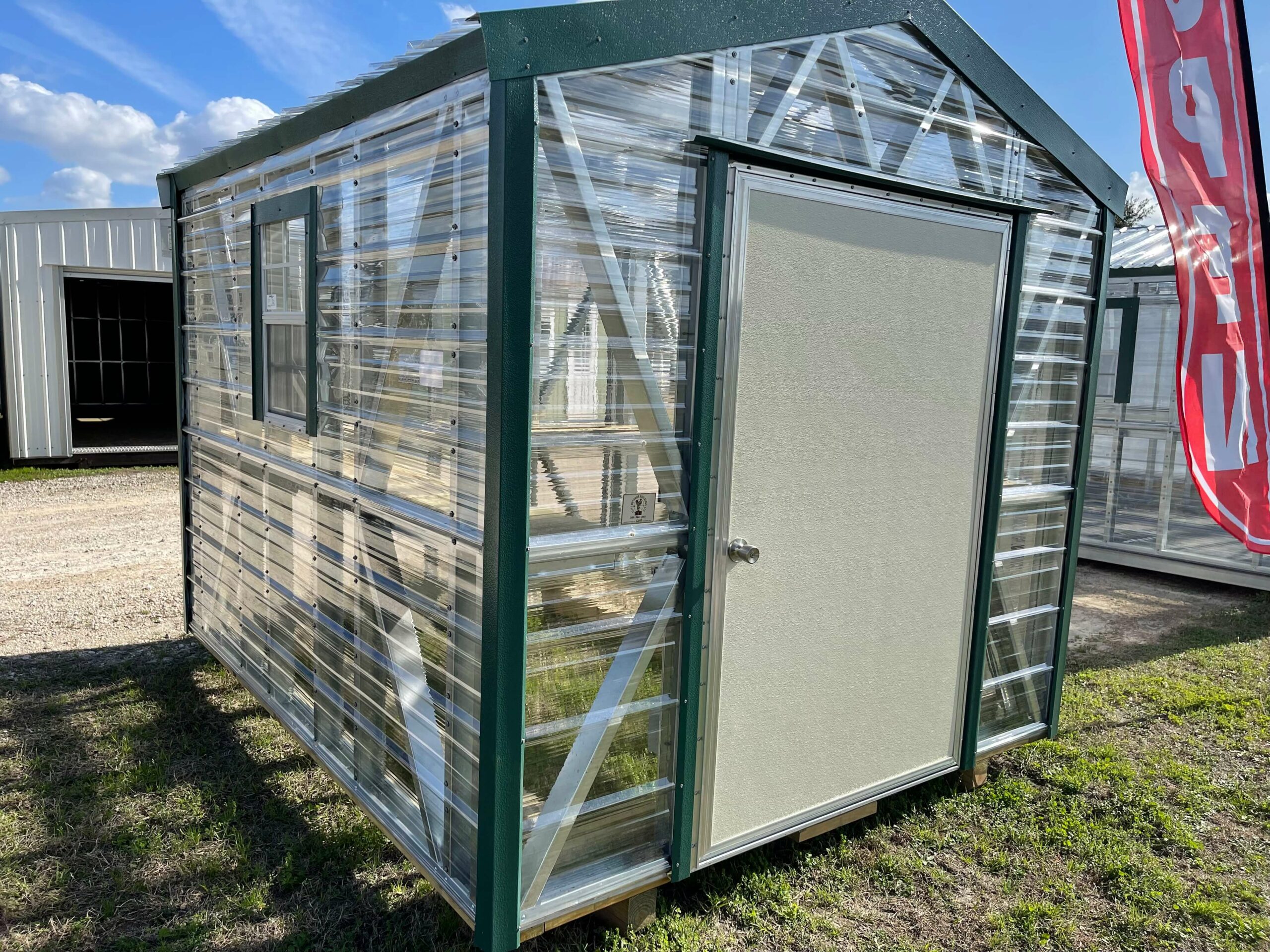GH-1 8x10 Greenhouse front view