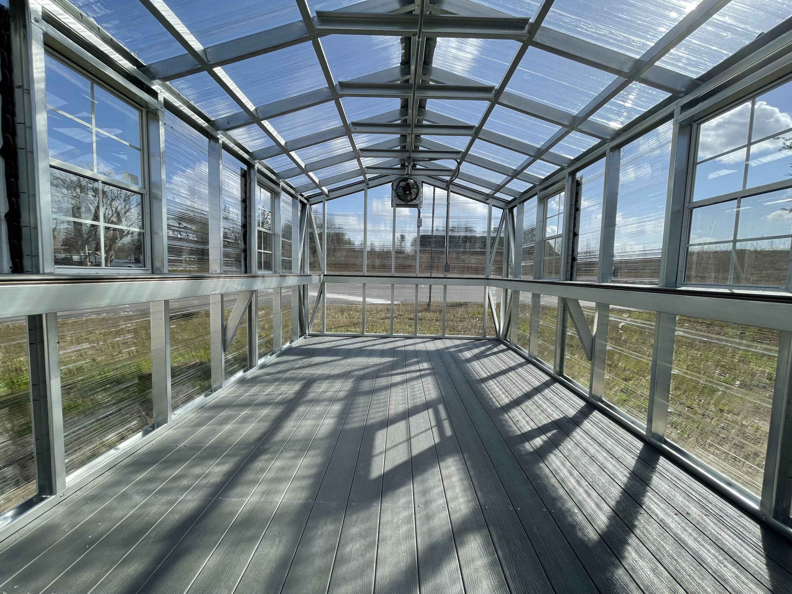 Inside view of our Greenhouse model GH-6